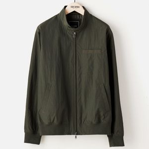 Racer Jacket in 'Faded Olive'